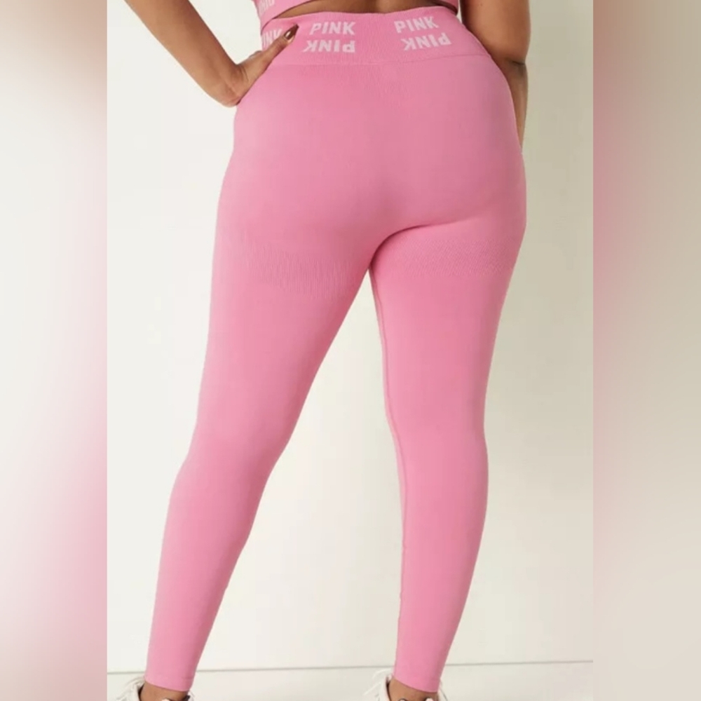 XXL VS PINK Seamless Workout Tight PINK